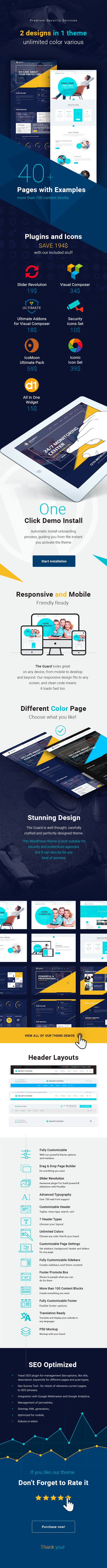 The Guard - Security WordPress Theme